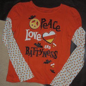 Cherokee - Girl's Long Sleeve All Hallows Embellished Tee
